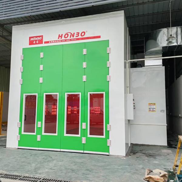 OEM customized industrial painting booth metal powder coating spray booth