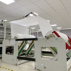 PE Film Wrapped 40gsm Soft Meltblown Non Woven Material