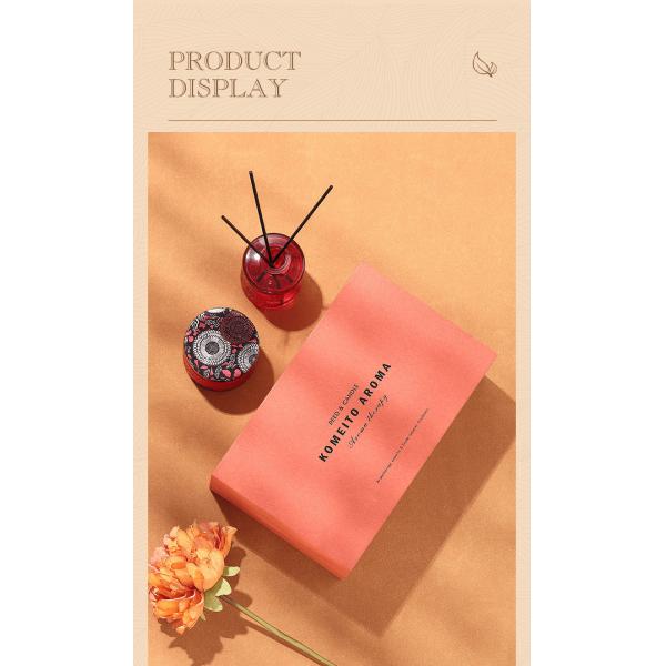 Luxury Private Label Fragrance Aroma Reed Diffusers And Scented Candle Gift Set