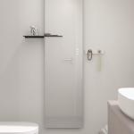 Customized Bathroom Cabinet with Sliding Drawers White Basin