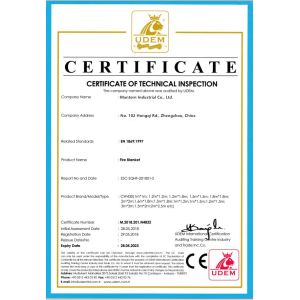 Mantern Industrial Co., Ltd. Certifications