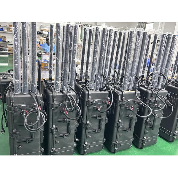 3KM Drone Detection And Jamming Positioning UAV Defense System High Power
