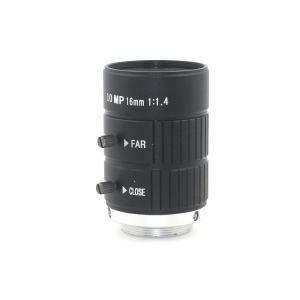 China Manual IRIS Focus HD 10MP 16mm Machine Vision Camera Lenses wholesale