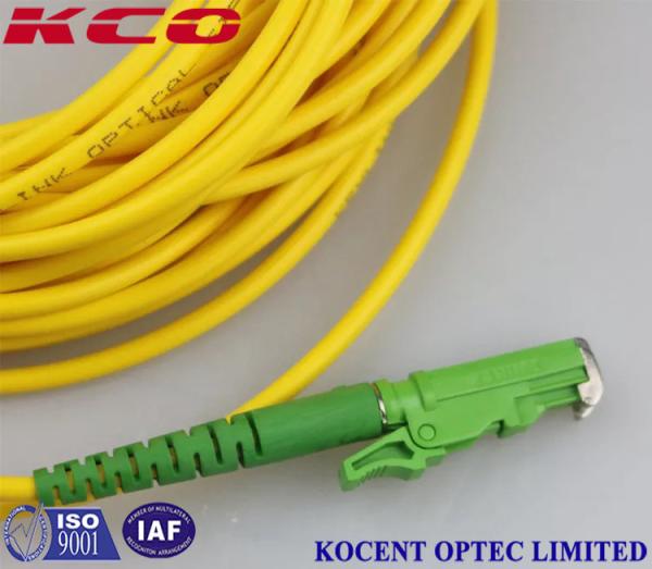 Quality SM 9/125 Fiber Optic Patch Cord , Optical Fiber Jumper 10m 20m 50m 100m for sale