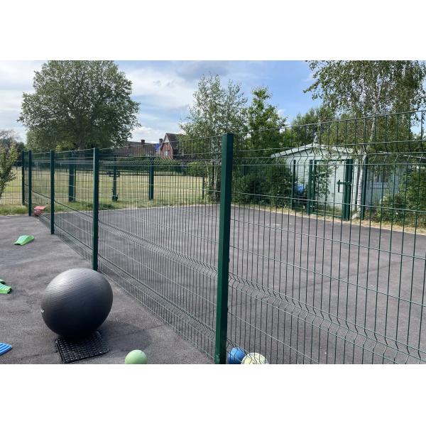 Corrosion Resistance 4.0m Welded Wire Mesh Fencing Double Gate For Yard