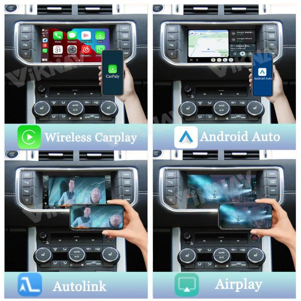 Viknav Linux Interface Box for Land Rover Evoque L538 2012-2015 with Wireless CarPlay
