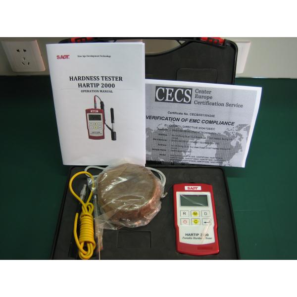 Battery Digital Lcd Backlight Portable Leeb Hardness Tester Rs232