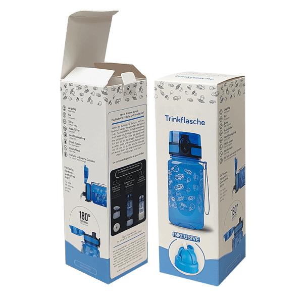 Foldable Luxury Paper Card Cosmetic Packaging Box for Reverse Tuck End Skincare