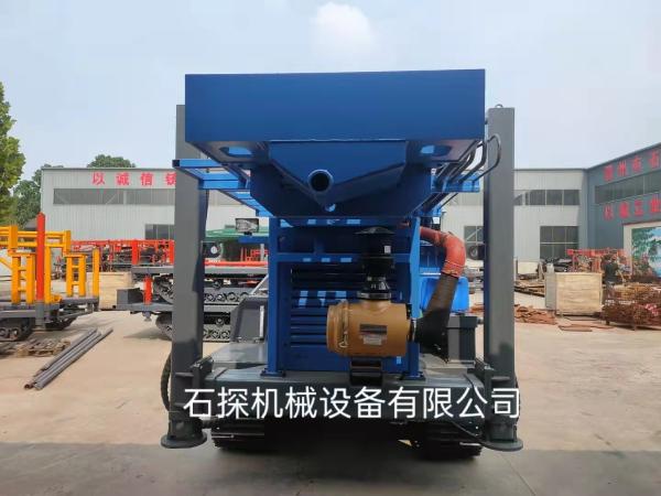 Quality Geotechnical Engineering 450m Depth Crawler Mounted Drill Rig 3.5mpa for sale