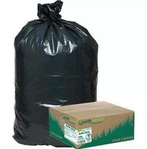 China Black PLA Compostable Biodegradable Plastic Garbage Bags wholesale