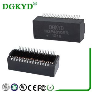 China KGP4810SR gigabyte ethernet Ethernet Transformer with POE , SMD Mounting wholesale