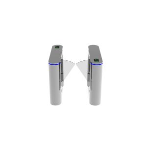 700mm Width Electronic Flap Barrier Turnstile Pedestrian Automatic Systems Entry