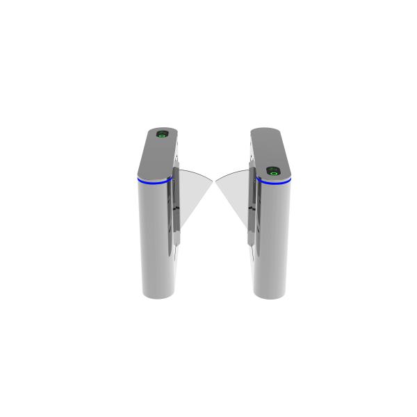 700mm Width Electronic Flap Barrier Turnstile Pedestrian Automatic Systems Entry