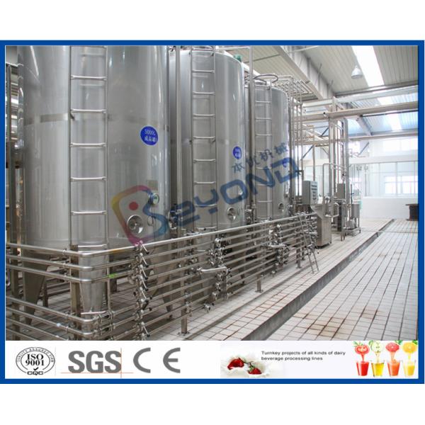 Skid Frame SUS304 Dairy Industrial Yogurt Making Machine small scale