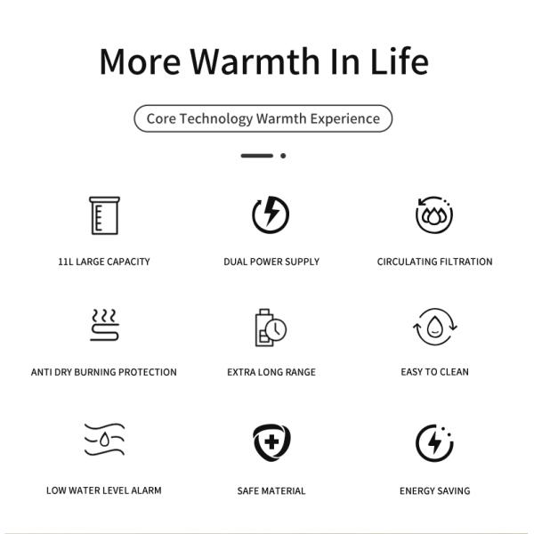 Pets Products Stainless Steel Cat Water Fountain With Water Level Window ABS Material