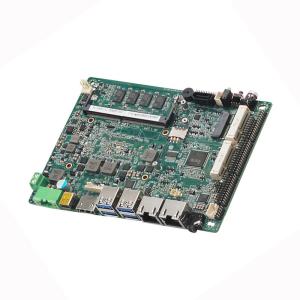 China Kaby Lake i5-7200U Onboard 4G Ram 2 Lan 6 Com Industrial 3.5 Inch Motherboard Wide voltage wholesale