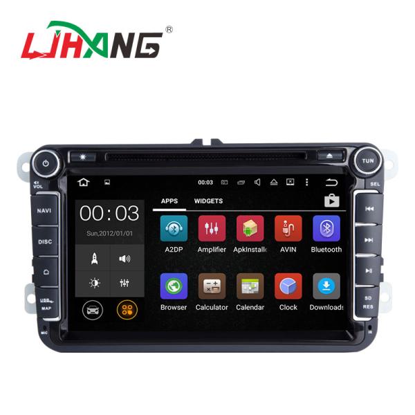 8 Inch Volkswagen Passat Dvd Player , VW JETTA SKODA SEAT In Car Stereo Dvd Player