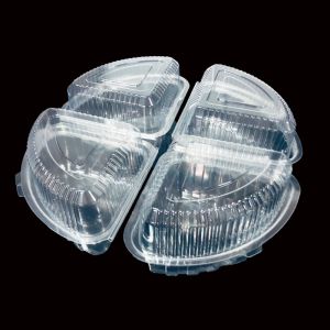 China Custom Food-Grade PET Clamshell Packaging for Slice Cakes wholesale