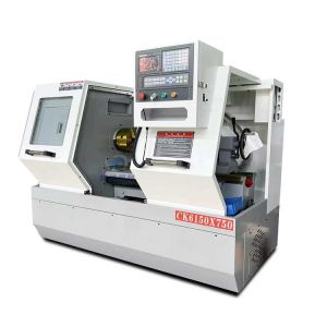 CK6150-750mm CNC Lathe Machine 220V Flat Bed Lathe Machine