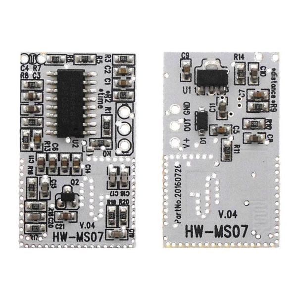 Quality HW-MS07 Smart Sensor Module Microwave Radar Sensor Module 1.5/2 Meters for sale