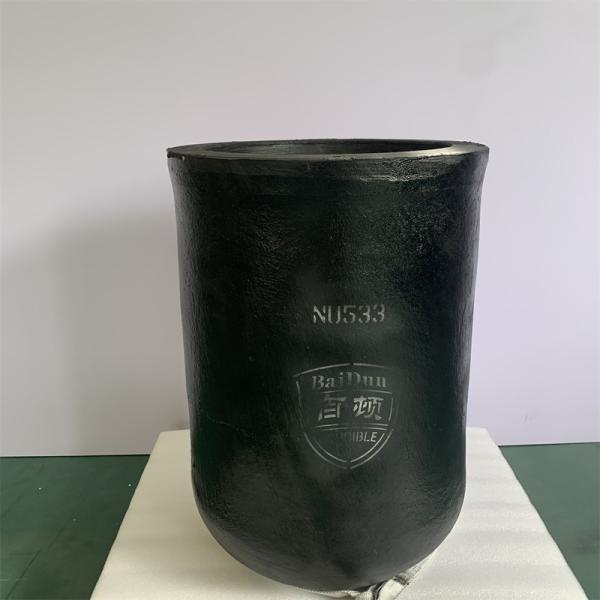 Stability Silicon Carbide Graphite Induction Furnace Crucible High Temperature Resistance