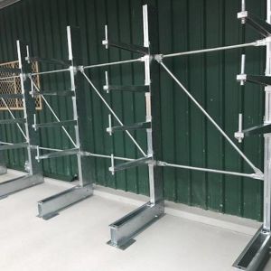 China Vertical Q235B Cantilever Racking System ISO I Beam Cantilever Rack wholesale