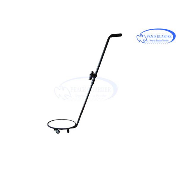 Under Vehicle Scanner 30cm Convex Acrylic Mirror , 51 Inch Handle Car Surveillance Equipment PG-V1