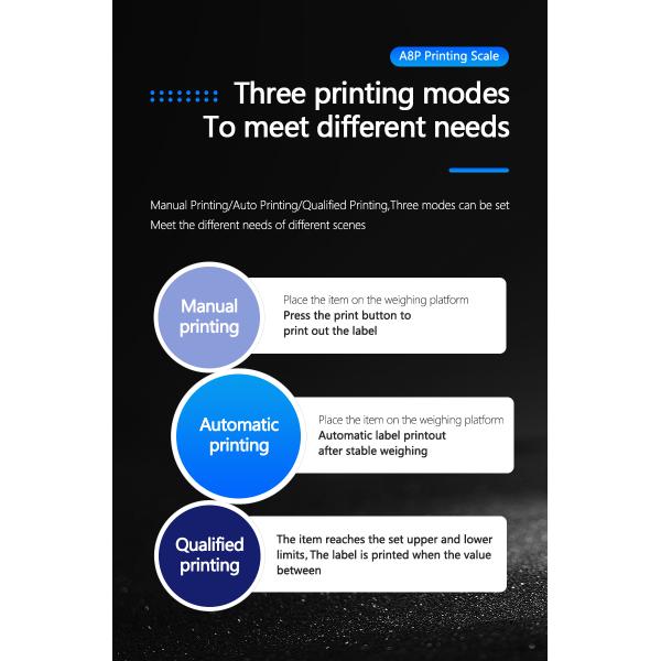 A8SP 60cm*80cm All Stainless Steel Square Pole Printing Industrial Platform Scale