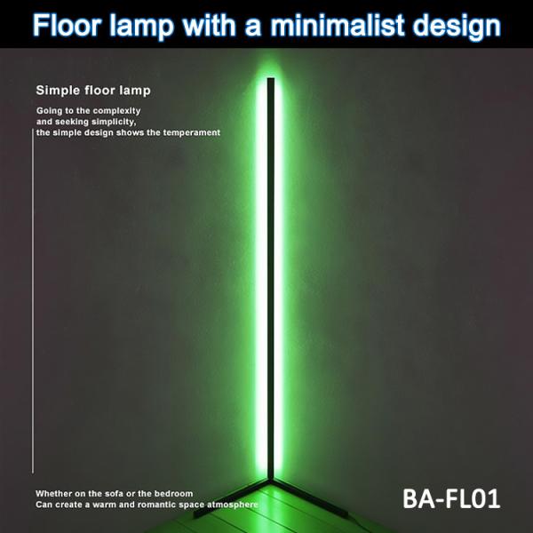 Quality Nordic Style LED Holiday Lights Color Change RGB LED Floor Lamp For Living Room for sale