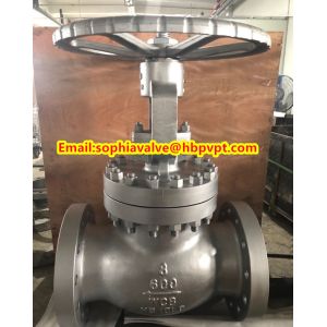 ASTM A216 WCB 600LB cast steel globe valve