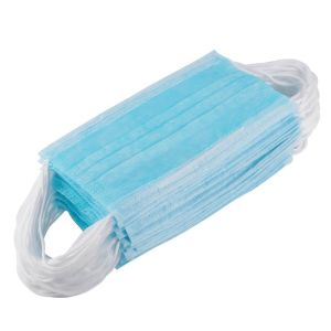 Buy cheap Blue Color Disposable Medical Mask In Hospital High Air Permeability from wholesalers
