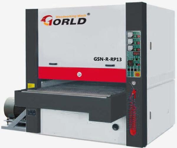 Quality 1220mm 4ft Width Solid Wooden Board Spiral Planer Wide Belt Sander for Finger Joint Panel BSGN-R-R13 for sale