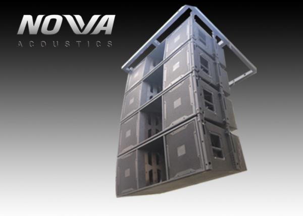 Quality Dual 12" Three Way Disco Sound Equipment Line Array Speakers for Concert for sale