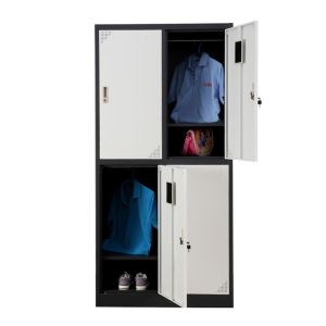 China Metal Four Doors Steel Metal Parcel Smart Lockers For Staff wholesale