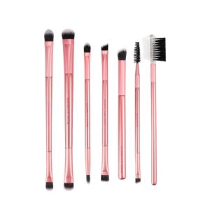 Professional 7pcs Eyeshadow Makeup Brush Set Aluminum Ferrule