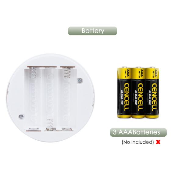 LED Puck Light Under Cabinet Lighting RGB Dimmable Touch 12 Colors Wireless Battery Powered Cupboard Wardrobe Night Lamp