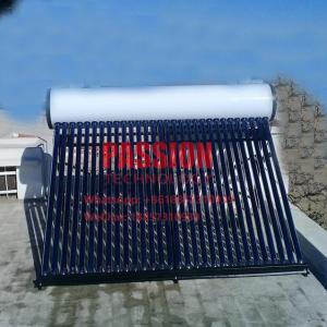 China 150L Vacuum Tube Solar Water Heater 300L White Water Tank Solar Pool Heating Collector 58x1800 Tubes wholesale
