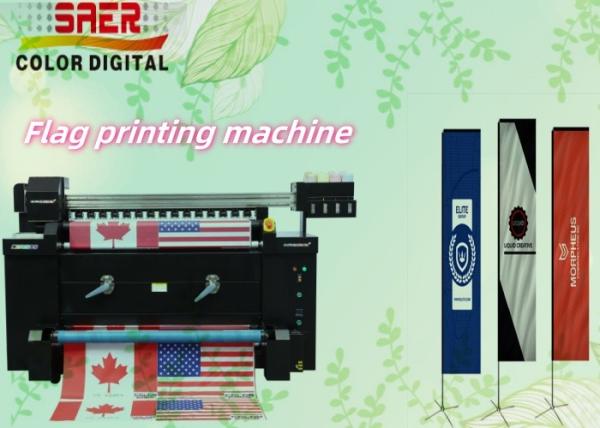 Quality Automatic Flag Plotter Sublimation Printer Manufacturer Flag Fabric Printing Machine for sale