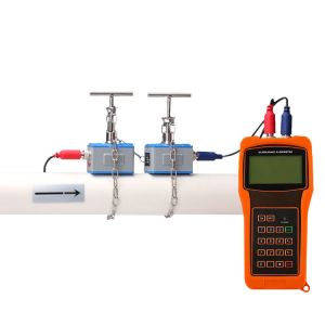 China Plastic Handheld Flow Meter Ultrasonic Water Flow Sensor wholesale