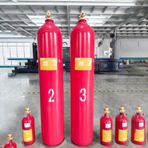 China Museums CO2 Cylinders For Enclosed Flooding Fire Suppression Systems wholesale