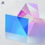 High Glossiness Iridescent Acrylic Panel , Acrylic Rainbow Sheet Impact