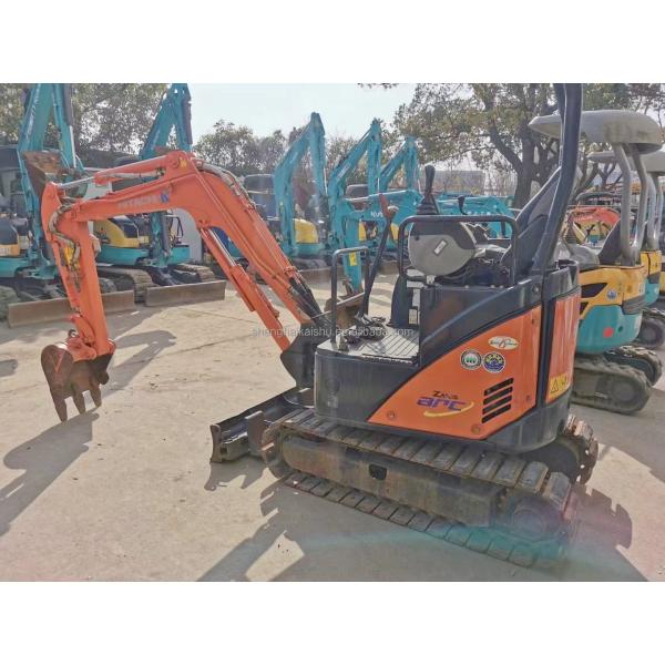 3600mm Long Hitachi ZX17 Used Excavator Chassis Retractable Imported Mini Excavator