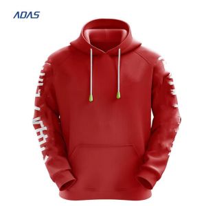 Youth Plain Polyester Sublimation Hoodies Sweatshirt Knitted Weaving ODM