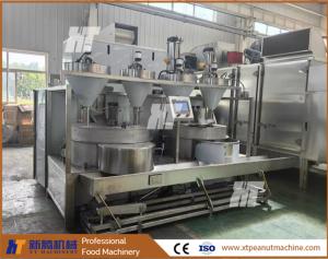 China Automatic Flavored Coated Peanut Production Line Sugar / Liquid Coating Peanuts Making Machine on sale