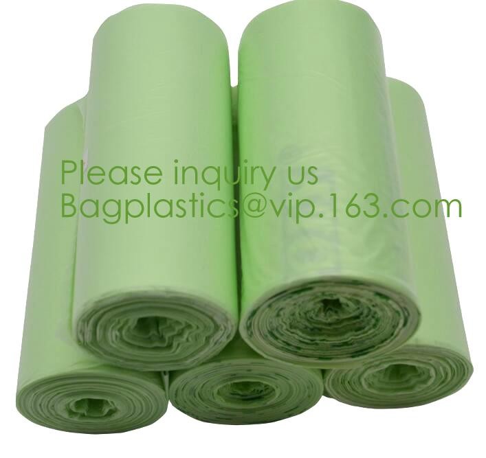 Drawstring Drawtape liner sacks, sachets, closure,shopping biodegradable compostable clear plastic grocery shopping bag,