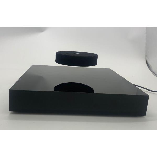 wireless charging rechargeable levitation floating bottle display stand with inducation tray