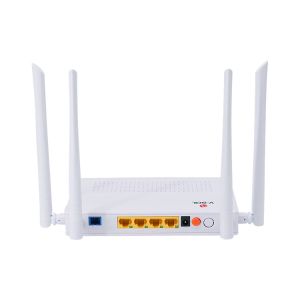 Buy cheap EPON GPON ONT 4GE 1USB WiFi 5dBi 4 Antennas XPON ONT V2804AC-Z from wholesalers