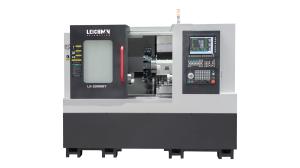 China LK 200M(S)Y Double Spindle CNC Lathe Turning And Milling Compound Machine Back Spindle Type wholesale