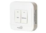 Large LCD Display wireless boiler thermostat Programmable , RF Heating Room