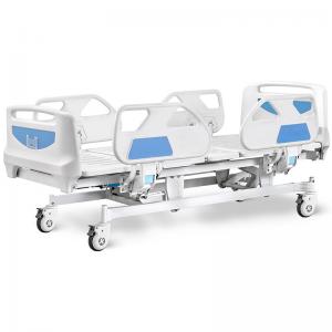 China 5 Function Electric Patient Hospital Bed ICU Height Adjustable Hospital Bed 1050MM 350lb on sale